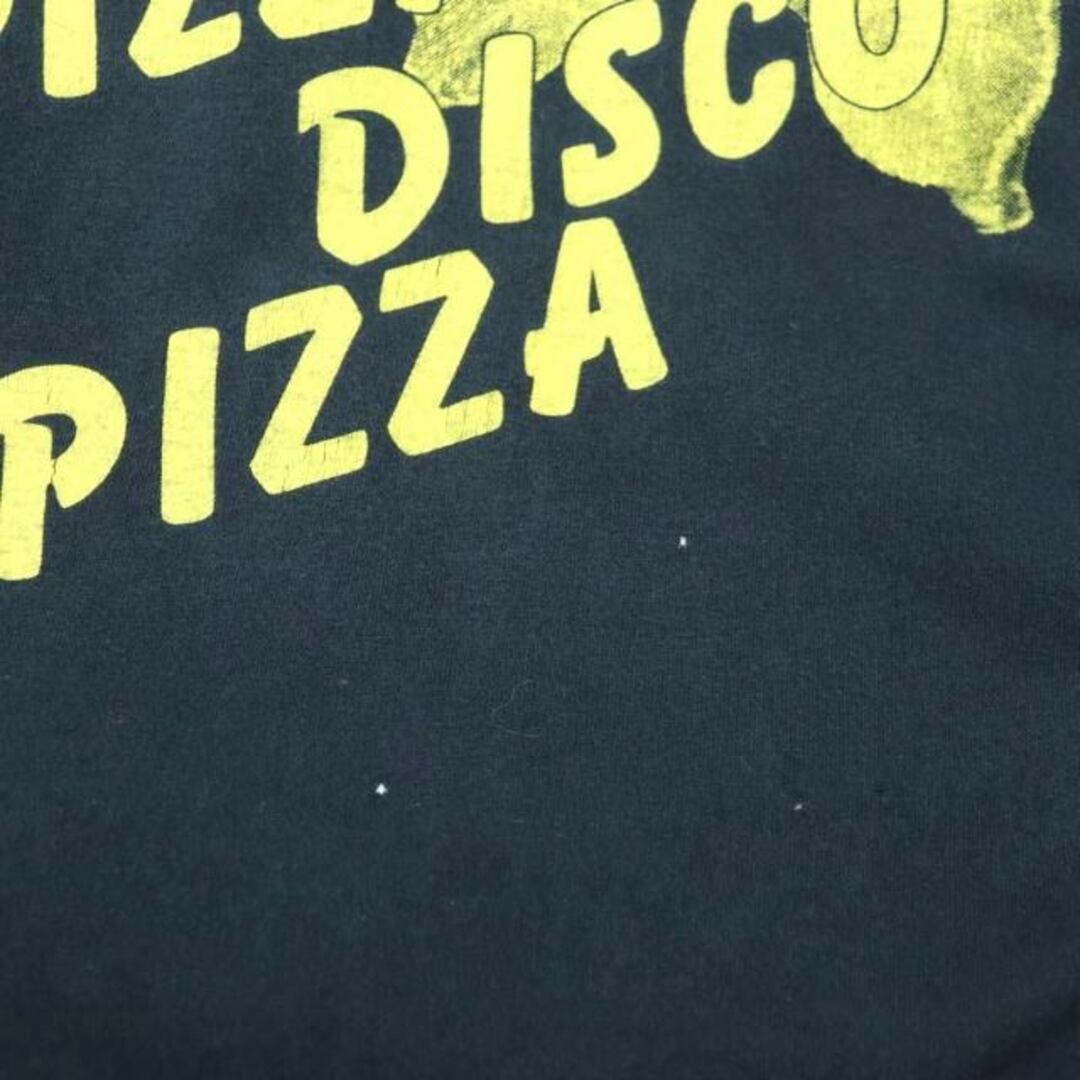 パム PIZZA DISCO Tシャツ カットソー 半袖 S 紺 黄 ネイビー メンズのトップス(Tシャツ/カットソー(半袖/袖なし))の商品写真