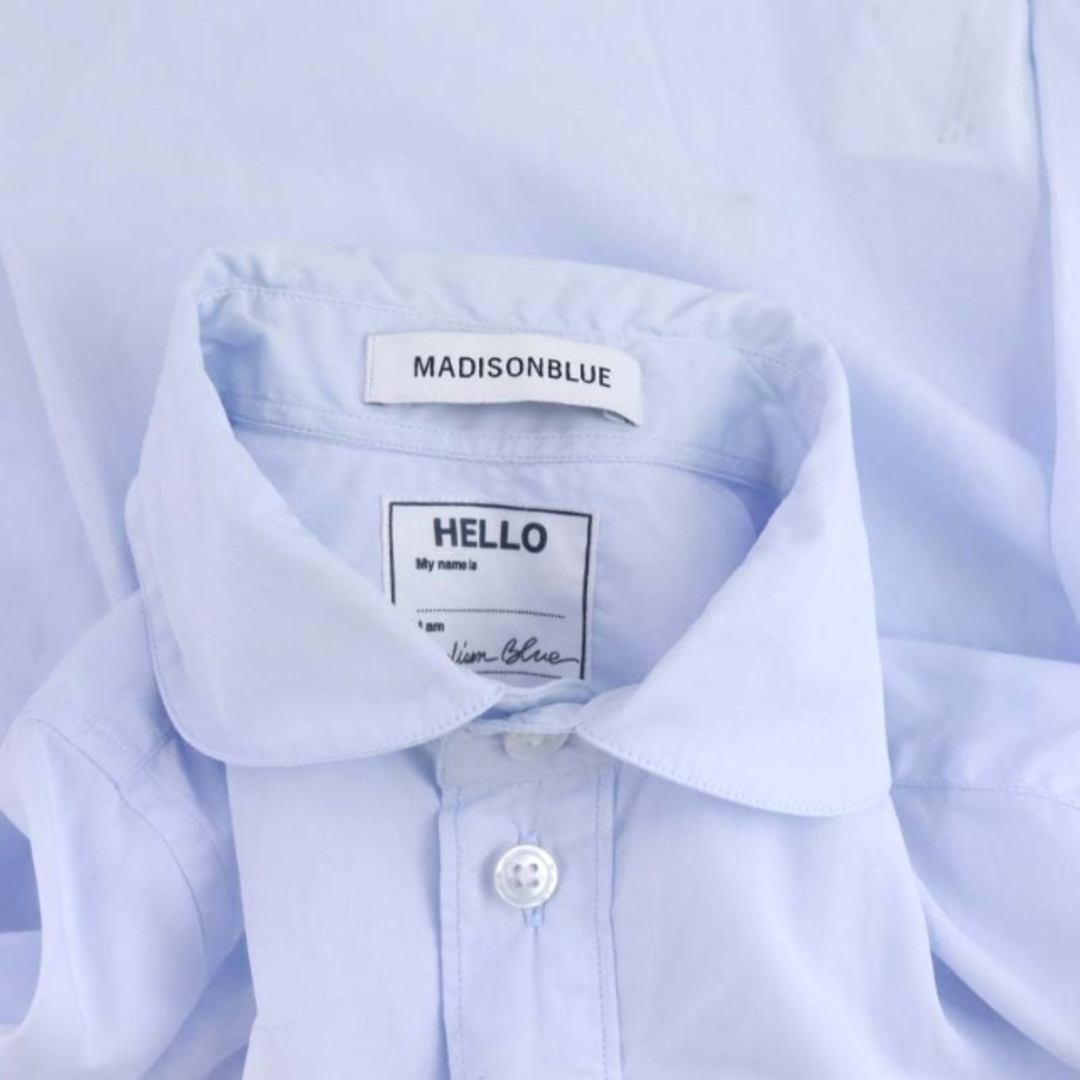 MADISONBLUE(マディソンブルー)のマディソンブルー 22AW BIG ROUND COLLAR SH シャツ レディースのトップス(シャツ/ブラウス(長袖/七分))の商品写真