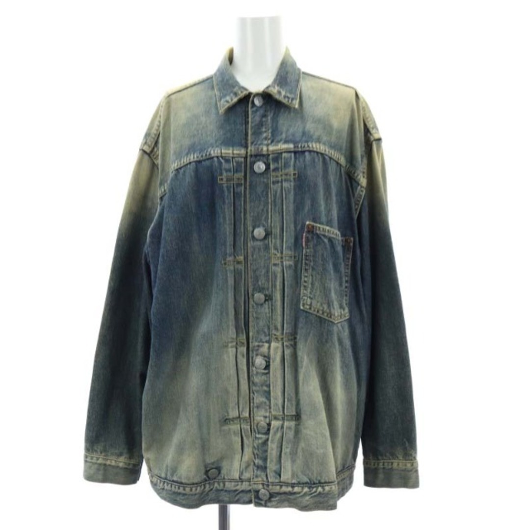 シュタンバウム OVERSIZE DENIM JACKET デニムジャケット レディースのジャケット/アウター(Gジャン/デニムジャケット)の商品写真