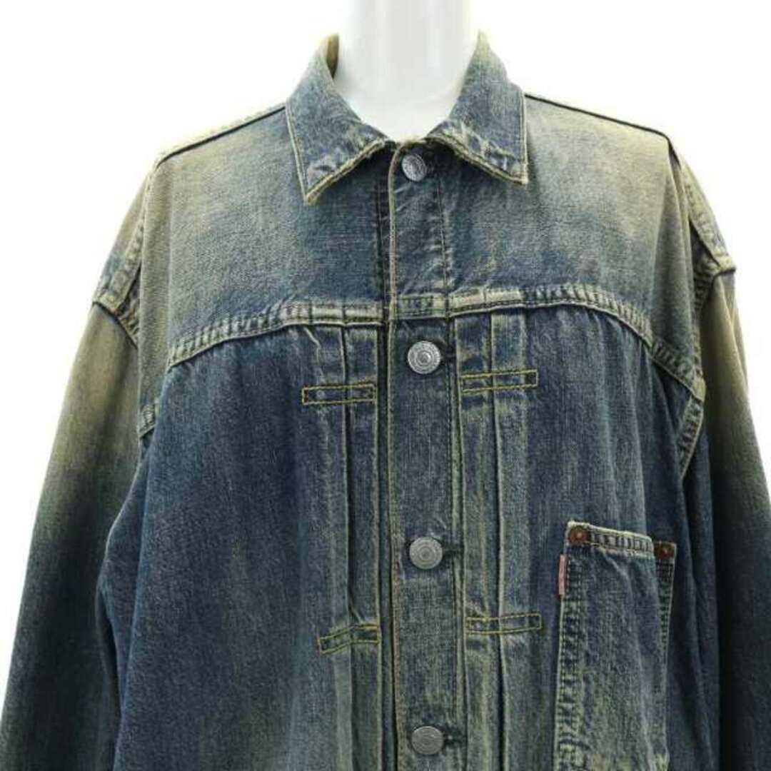 シュタンバウム OVERSIZE DENIM JACKET デニムジャケット レディースのジャケット/アウター(Gジャン/デニムジャケット)の商品写真