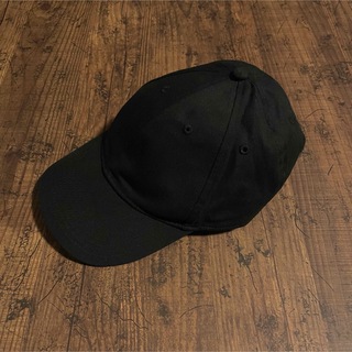 エイチアンドエム(H&M)のH&M コットン ツイル ロー キャップ ブラック 無地 シンプル 帽子(キャップ)