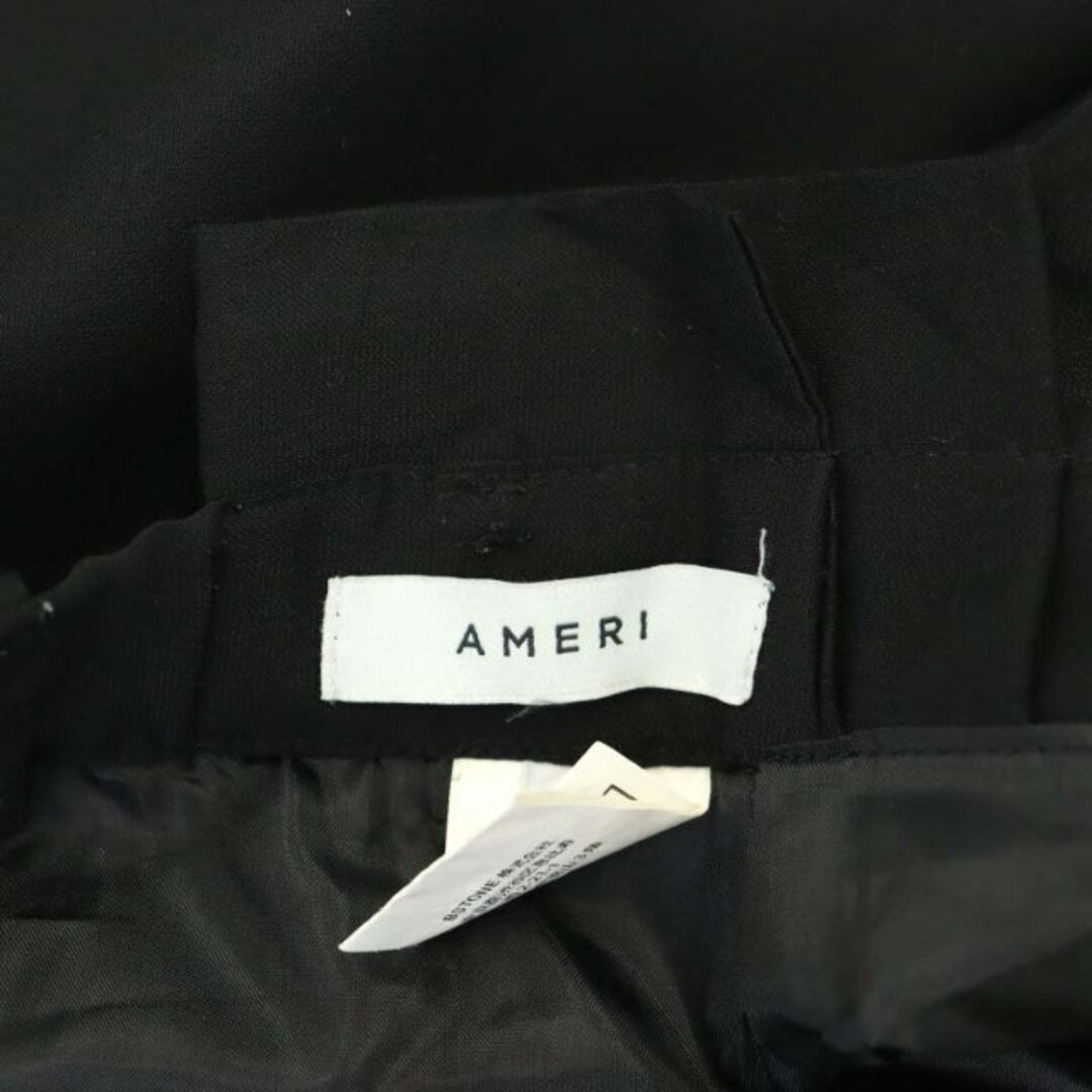 other(アザー)のアメリ AMERI 2タックワイドパンツ S 黒 ブラック レディースのパンツ(その他)の商品写真