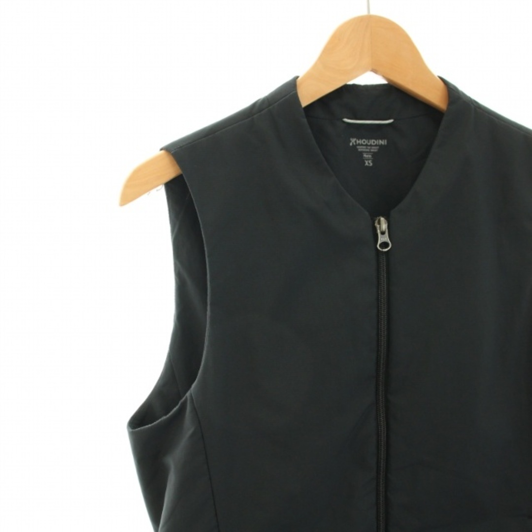 other(アザー)のhoudini Ms Venture Vest 前開き ジップアップ XS 黒 メンズのトップス(ベスト)の商品写真