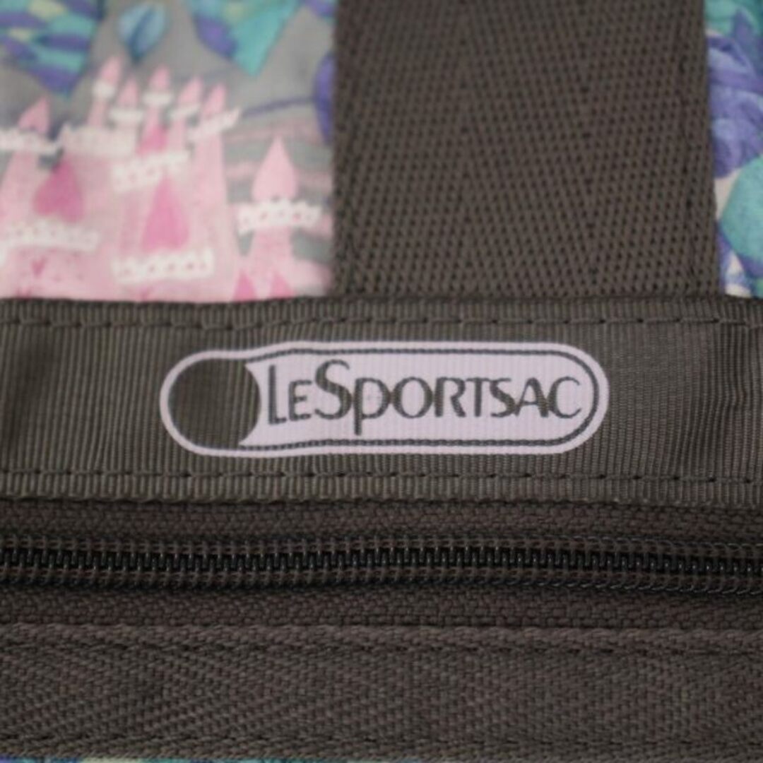 LeSportsac(レスポートサック)のレスポートサック ショルダーバッグ ハンドバッグ 2way 総柄 水色 グレー レディースのバッグ(ショルダーバッグ)の商品写真