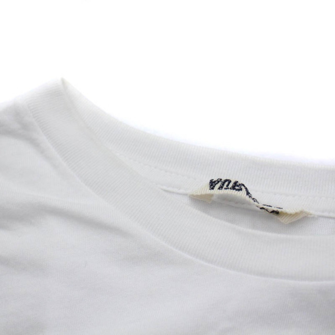 オーラリー 19SS カットソー Tシャツ ノースリーブ 1 M 白 レディースのトップス(カットソー(半袖/袖なし))の商品写真