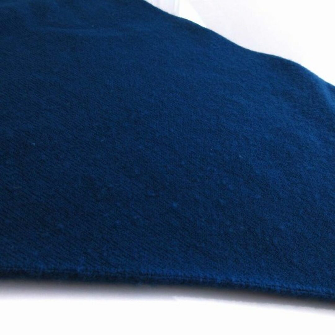 NEWYORKER(ニューヨーカー)のニューヨーカー ニット セーター 長袖 Vネック Ｍ 青 ブルー レディースのトップス(ニット/セーター)の商品写真