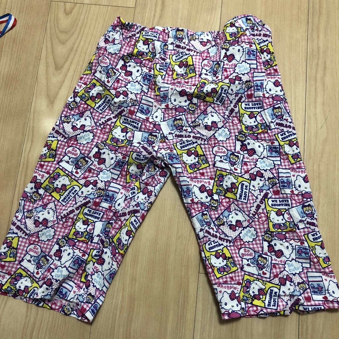 ハローキティ(ハローキティ)の120 ハローキティー　ステテコ キッズ/ベビー/マタニティのキッズ服女の子用(90cm~)(パジャマ)の商品写真