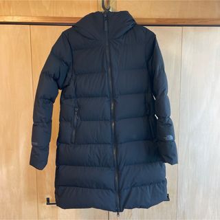 ザノースフェイス(THE NORTH FACE)のウィンドストッパーダウンシェルコート M ノースフェイス ダウンジャケット 黒(ダウンジャケット)