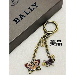 バリー(Bally)のBALLY バリー キーリング キーホルダー チャーム　美品(キーホルダー)