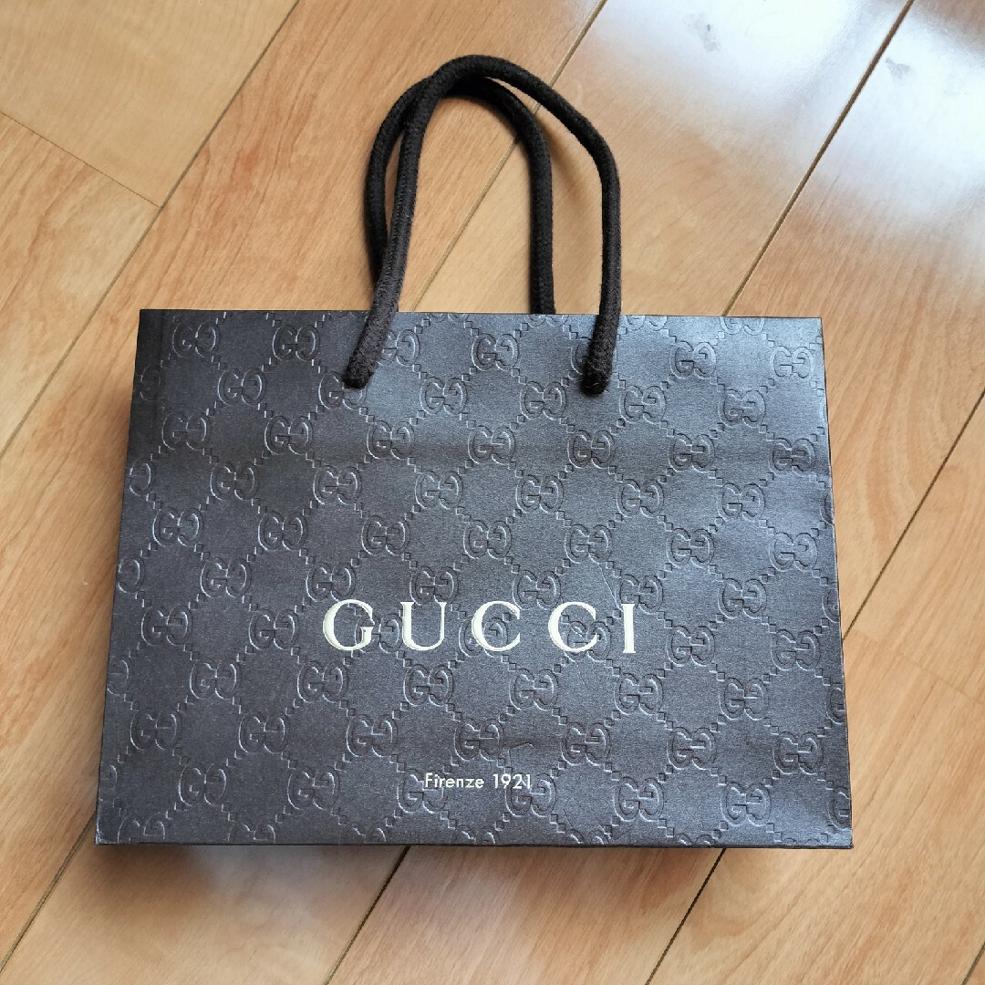 Gucci(グッチ)のグッチ　GUCCI　ショップ袋 レディースのバッグ(ショップ袋)の商品写真