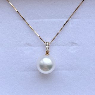 ジュエリーツツミ(JEWELRY TSUTSUMI)のジュエリーツツミ　K18イエローゴールド　アコヤ真珠（8mm）　ネックレス(ネックレス)