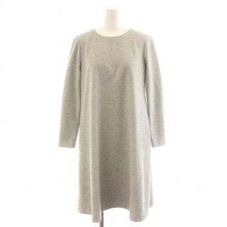 エムズセレクト BASIC A LINE DRESS フレアワンピース S(ひざ丈ワンピース)