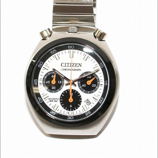 シチズン(CITIZEN)のシチズン レコードレーベル ツノクロノ 腕時計 クオーツ シルバーカラー(腕時計(アナログ))