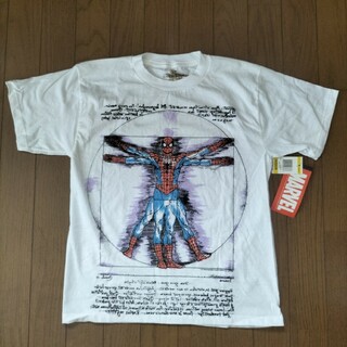 マーベル(MARVEL)のスパイダーマン　Tシャツ　M(Tシャツ/カットソー(半袖/袖なし))