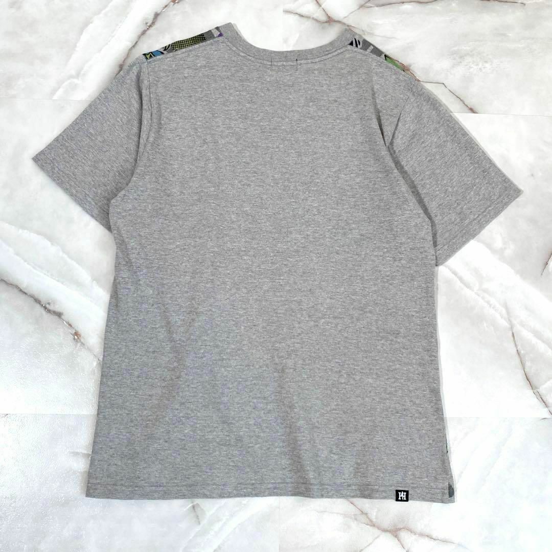 HYSTERIC GLAMOUR(ヒステリックグラマー)のA12565 ヒステリックグラマー　レトロキャラプリントT グレーM ヒスガール メンズのトップス(Tシャツ/カットソー(半袖/袖なし))の商品写真