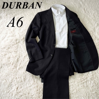 ダーバン(D’URBAN)のDURBAN ダーバンセット アップ スーツ 2ピース シャドウストライプ　美品(セットアップ)