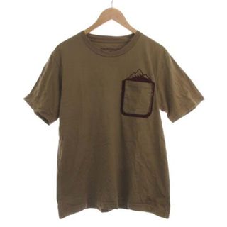 ホワイトマウンテニアリング(WHITE MOUNTAINEERING)のホワイトマウンテニアリング マウンテンプリントポケットTシャツ ロゴ 半袖 2(Tシャツ/カットソー(半袖/袖なし))