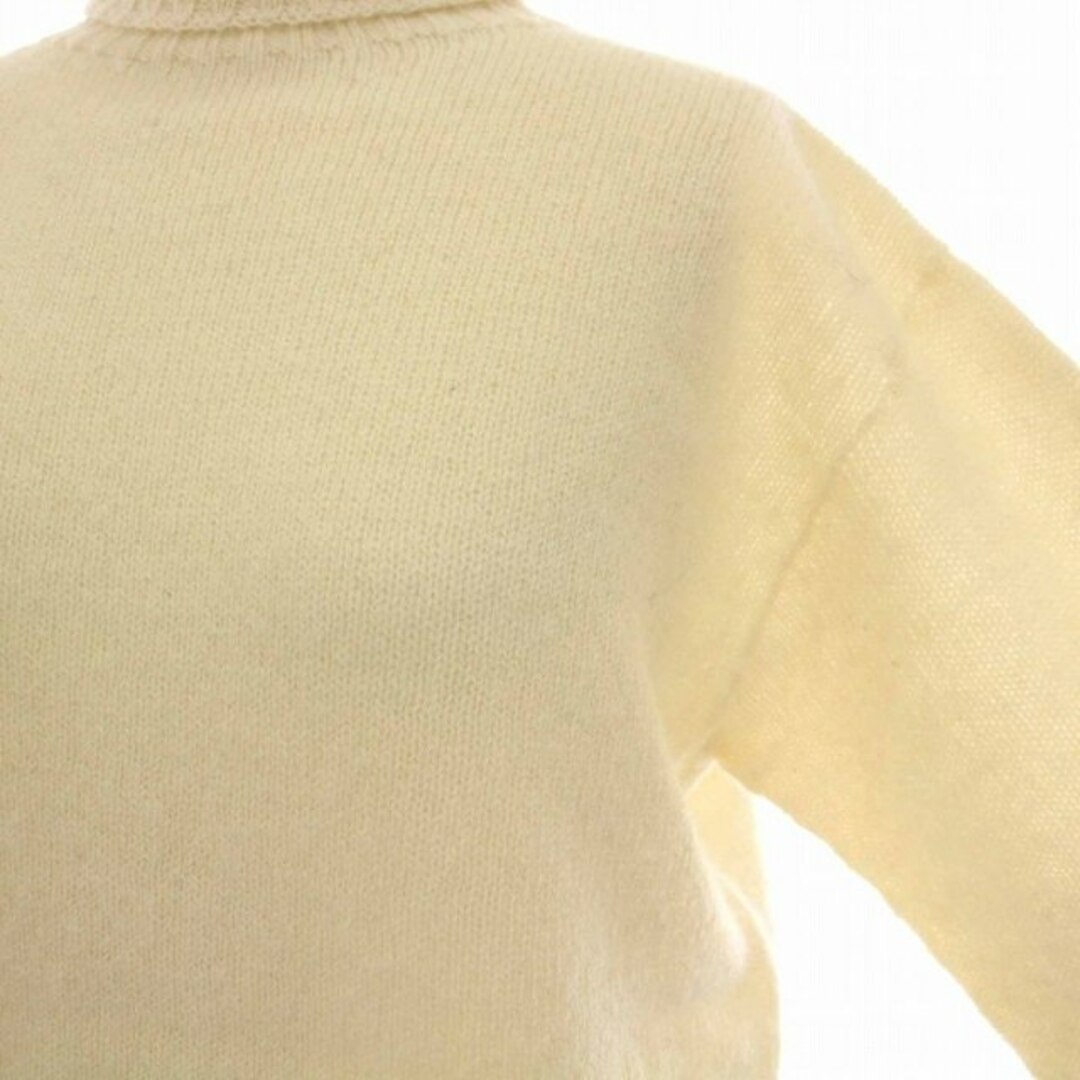アナトミカ シェットランド タートルネックニットセーター 長袖 34 アイボリー レディースのトップス(ニット/セーター)の商品写真