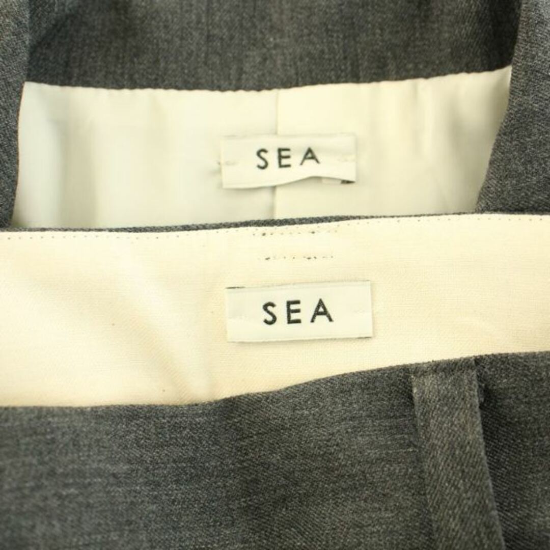 SEA(シー)のシー スーツ サージオーバーライニング90sジャケット free スカート 1 レディースのフォーマル/ドレス(スーツ)の商品写真