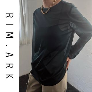 リムアーク(RIM.ARK)のRIM.ARK Inner cami set tops インナーキャミセット(カットソー(長袖/七分))