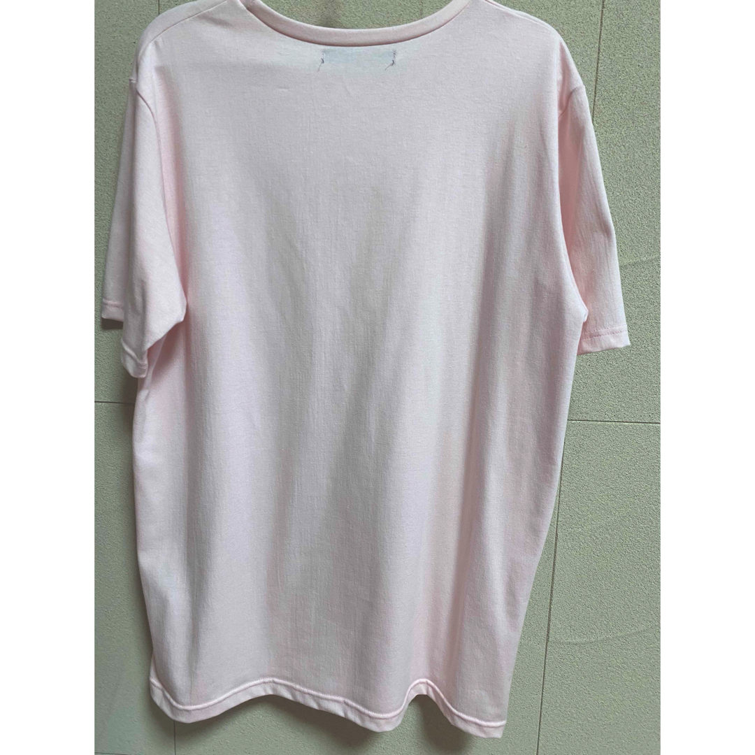FIG&VIPER(フィグアンドヴァイパー)の試着のみ　FIG&VIPER  ワンポイント Tシャツ　ピンク　心電図　 レディースのトップス(Tシャツ(半袖/袖なし))の商品写真
