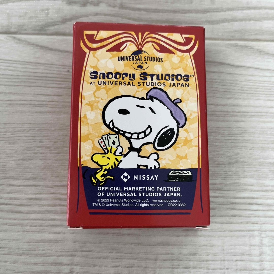 SNOOPY(スヌーピー)のSNOOPY  トランプ エンタメ/ホビーのおもちゃ/ぬいぐるみ(キャラクターグッズ)の商品写真