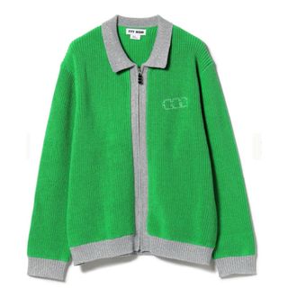 TTT_MSW - TTTMSW / Lame zip up cardigan