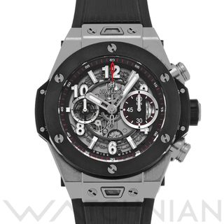 ウブロ(HUBLOT)の中古 ウブロ HUBLOT 411.NM.1170.RX マットブラックスケルトン メンズ 腕時計(腕時計(アナログ))