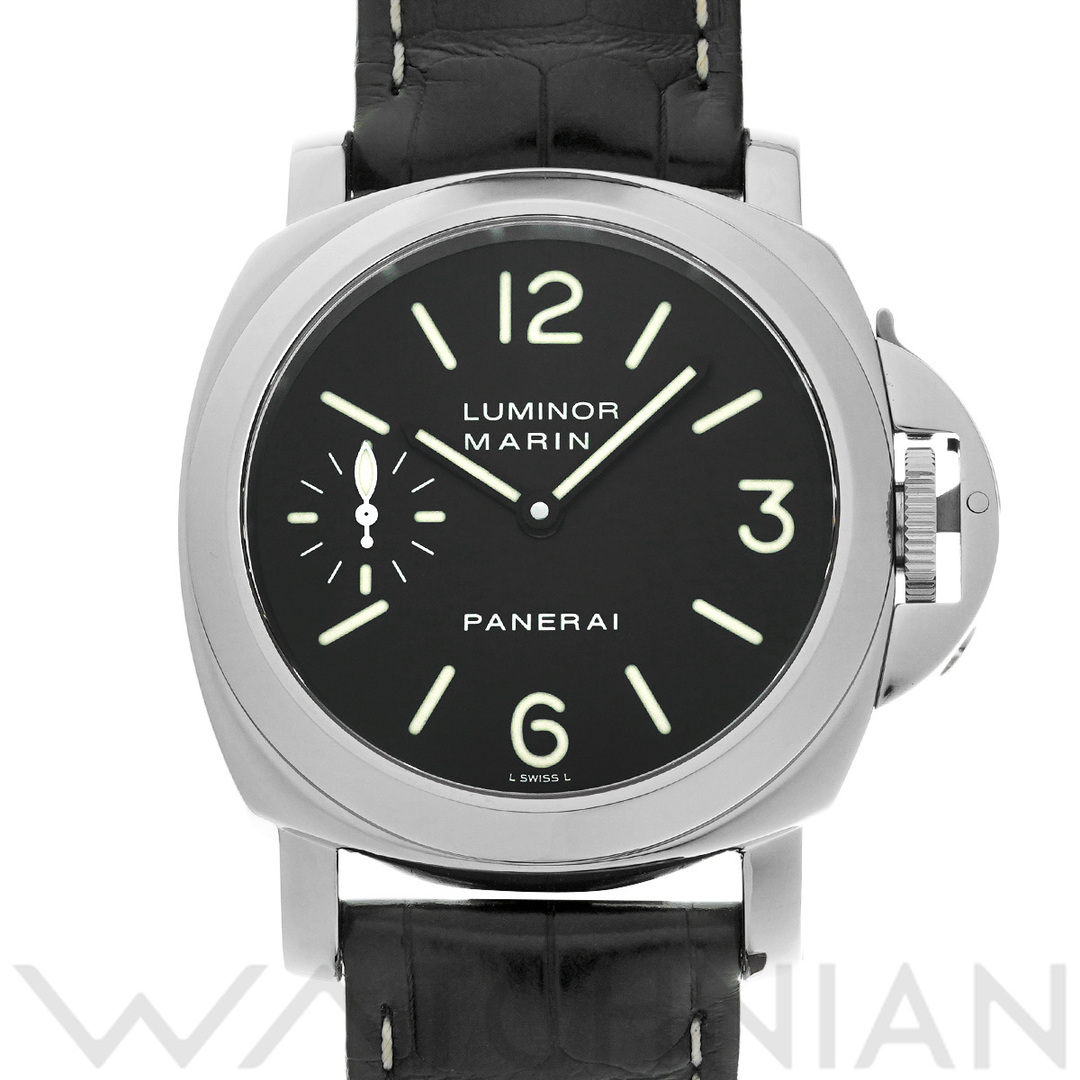 OFFICINE PANERAI(オフィチーネパネライ)の中古 パネライ PANERAI PAM00001 D番(2001年製造) ブラック メンズ 腕時計 メンズの時計(腕時計(アナログ))の商品写真