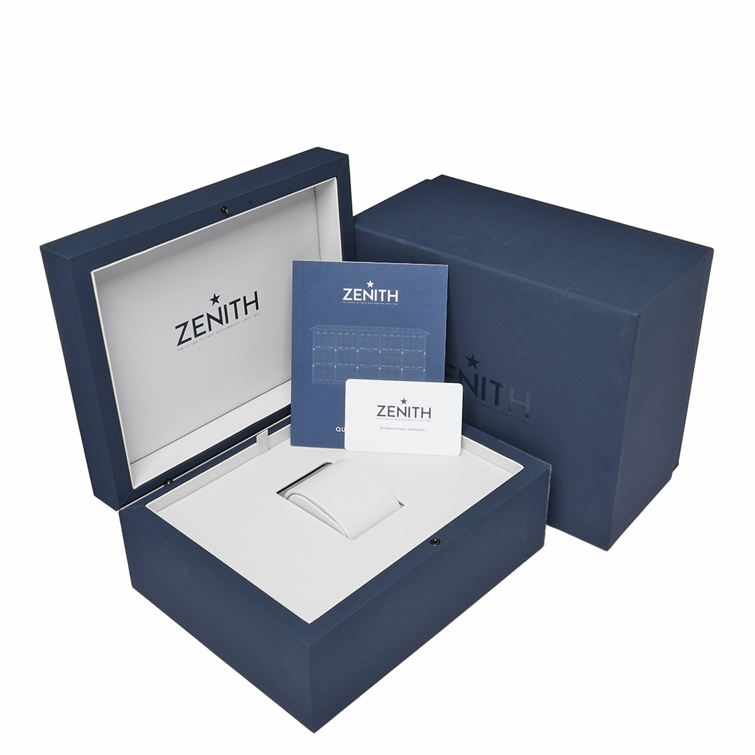 ZENITH(ゼニス)の中古 ゼニス ZENITH 03.3103.3600/69.M3100 シルバー メンズ 腕時計 メンズの時計(腕時計(アナログ))の商品写真