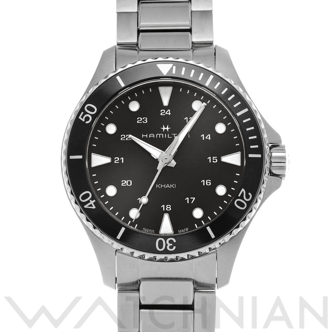 Hamilton(ハミルトン)の中古 ハミルトン HAMILTON H82201131 ブラック ユニセックス 腕時計 レディースのファッション小物(腕時計)の商品写真