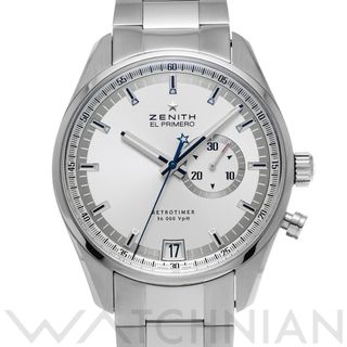 ゼニス(ZENITH)の中古 ゼニス ZENITH 03.2030.4055/01.M2040 シルバー メンズ 腕時計(腕時計(アナログ))