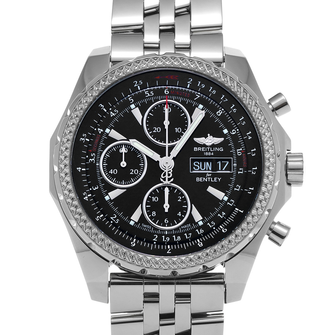 BREITLING(ブライトリング)の中古 ブライトリング BREITLING A1336224/BB57 ブラック メンズ 腕時計 メンズの時計(腕時計(アナログ))の商品写真