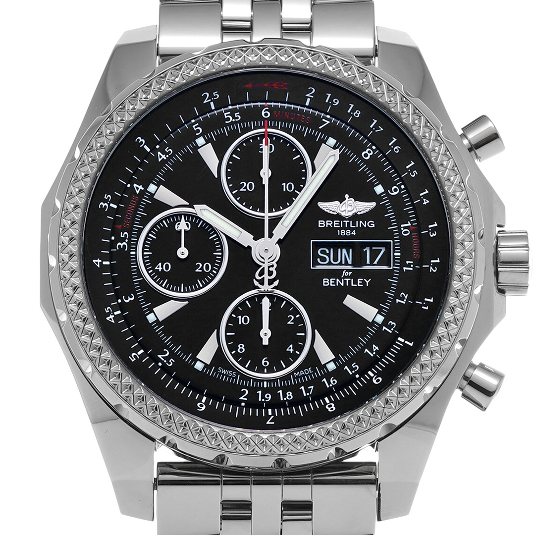 BREITLING(ブライトリング)の中古 ブライトリング BREITLING A1336224/BB57 ブラック メンズ 腕時計 メンズの時計(腕時計(アナログ))の商品写真