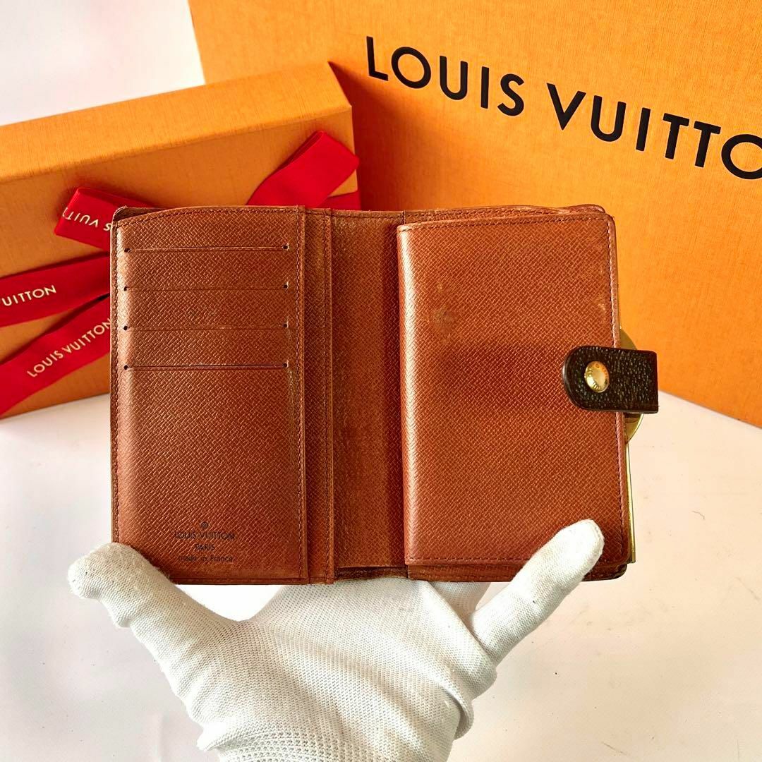 LOUIS VUITTON(ルイヴィトン)の美品✨　ルイヴィトン モノグラム　ヴィエノワ　折り財布 レディースのファッション小物(財布)の商品写真