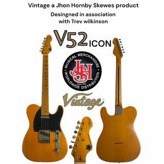 フェンダー(Fender)の激希少品JHS Vintage  Icon V52 テレキャスター　レリック仕様(エレキギター)