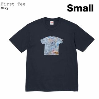 シュプリーム(Supreme)のSupreme 30th Anniversary First Tee Navy(Tシャツ/カットソー(半袖/袖なし))