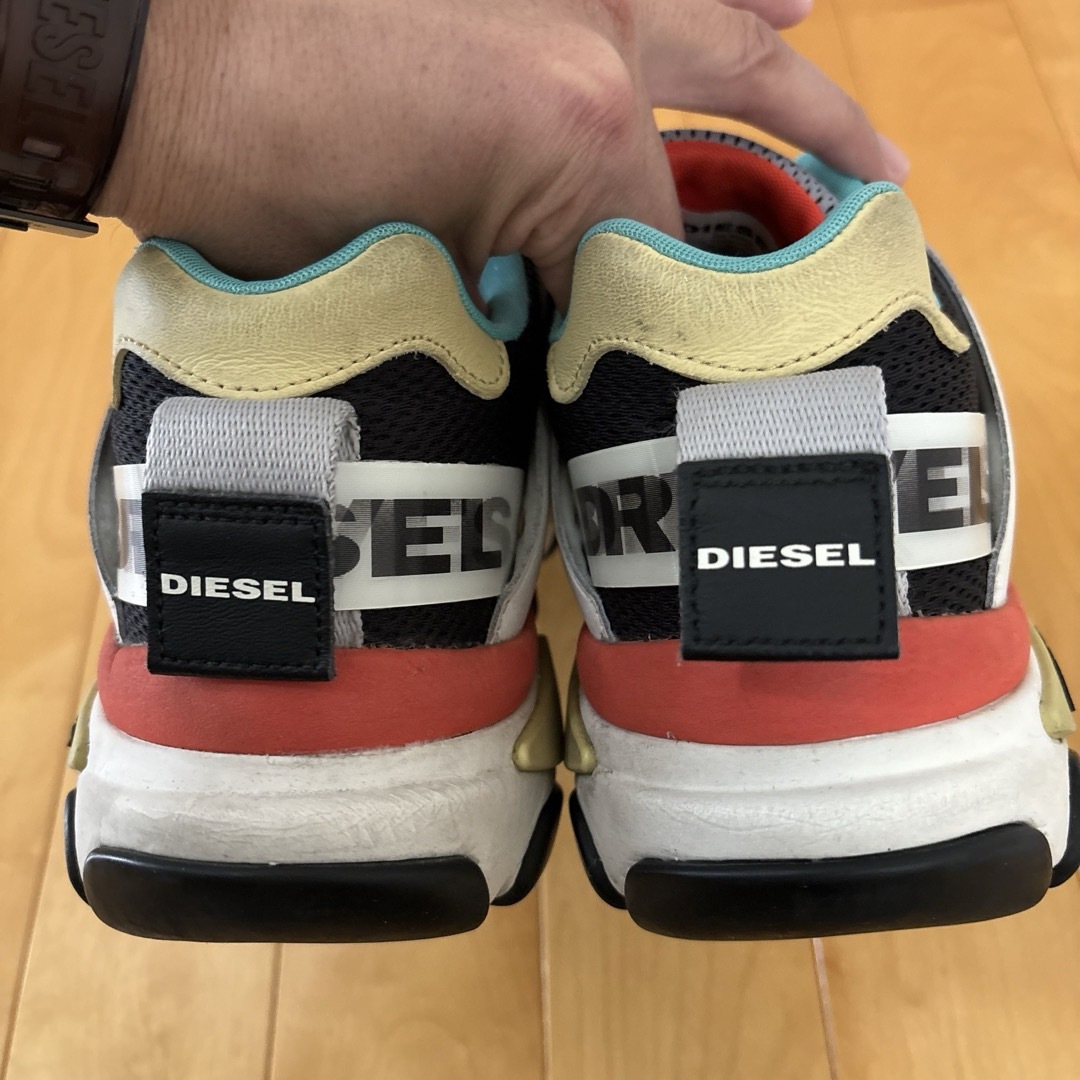 DIESEL(ディーゼル)のDIESEL ディーゼル スニーカー ミックスマテリアル ダッドスニーカー メンズの靴/シューズ(スニーカー)の商品写真