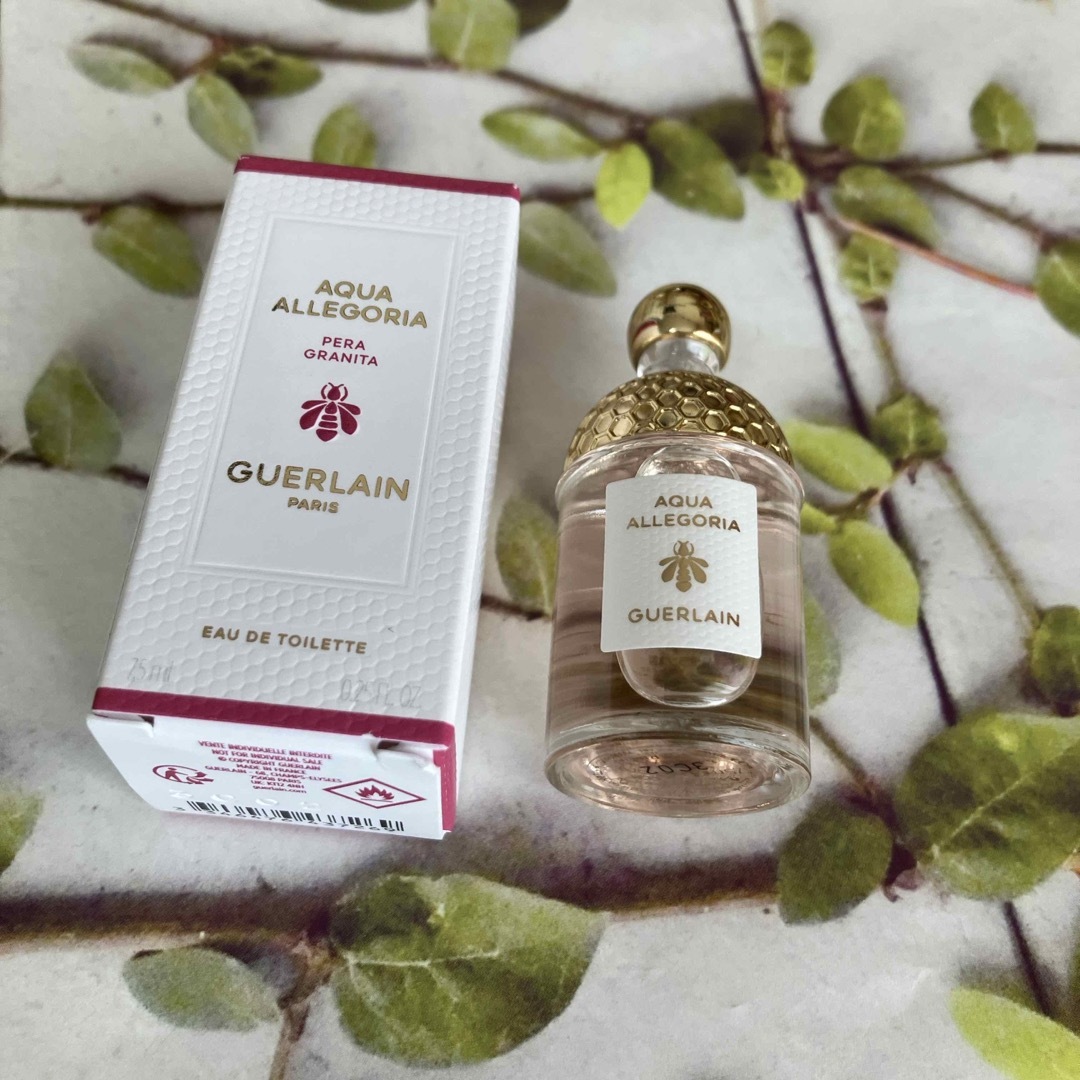 GUERLAIN(ゲラン)のゲラン香水　アクアアレゴリア　ペラグラニータ　ミニボトル7.5ml コスメ/美容のキット/セット(サンプル/トライアルキット)の商品写真