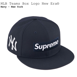 シュプリーム(Supreme)のSupreme MLB Teams Box Logo New Era 7 1/8(キャップ)