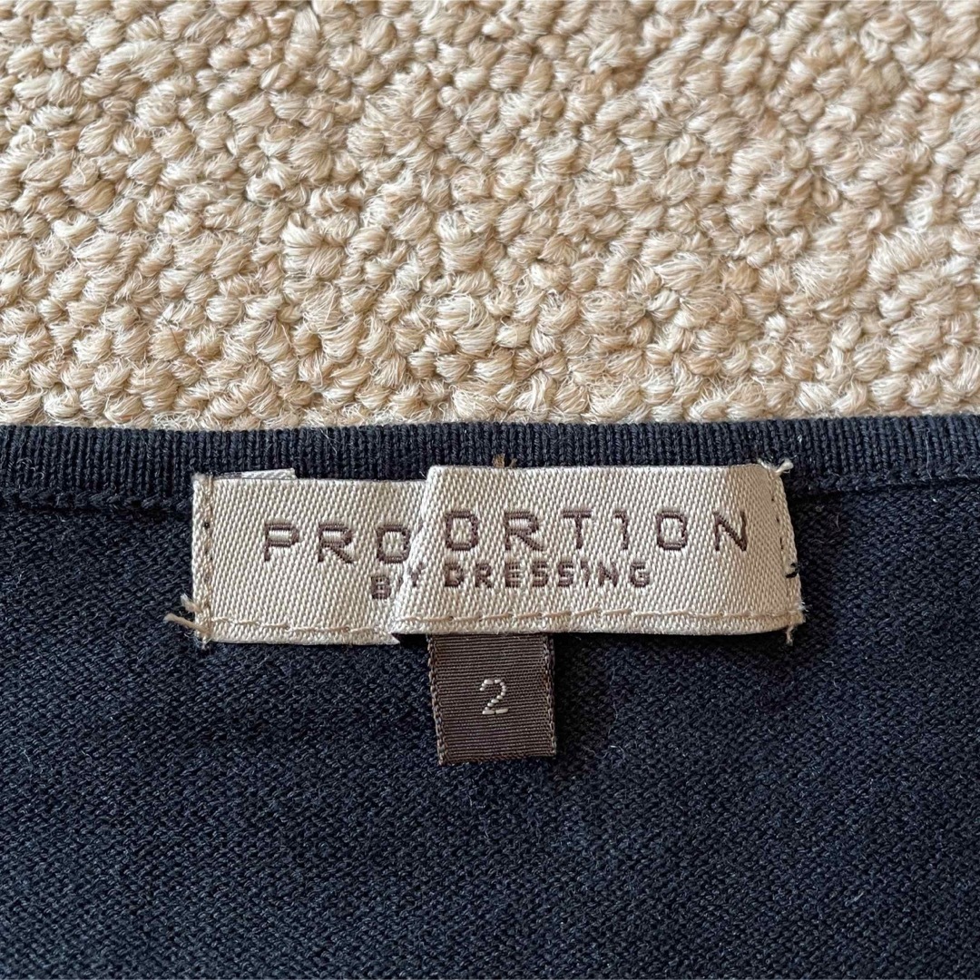 PROPORTION BODY DRESSING(プロポーションボディドレッシング)のプロポーションドレッシング　カットソー レディースのトップス(カットソー(長袖/七分))の商品写真