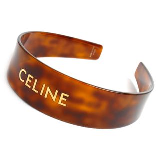 セリーヌ(celine)のCELINE セリーヌ アセテート カチューシャ ヘアアクセサリー 46Y376CEA レディース【中古】【美品】(その他)