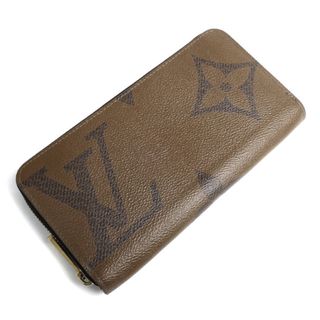 ルイヴィトン(LOUIS VUITTON)のLOUIS VUITTON ルイ・ヴィトン ジッピーウォレット 長財布 ラウンドファスナー モノグラムジャイアント ブラウン M69353 ICチップ レディース【中古】(財布)