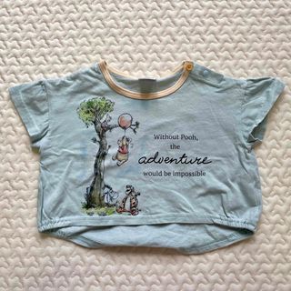 ディズニー(Disney)のプーさん Tシャツ 80サイズ(Ｔシャツ)