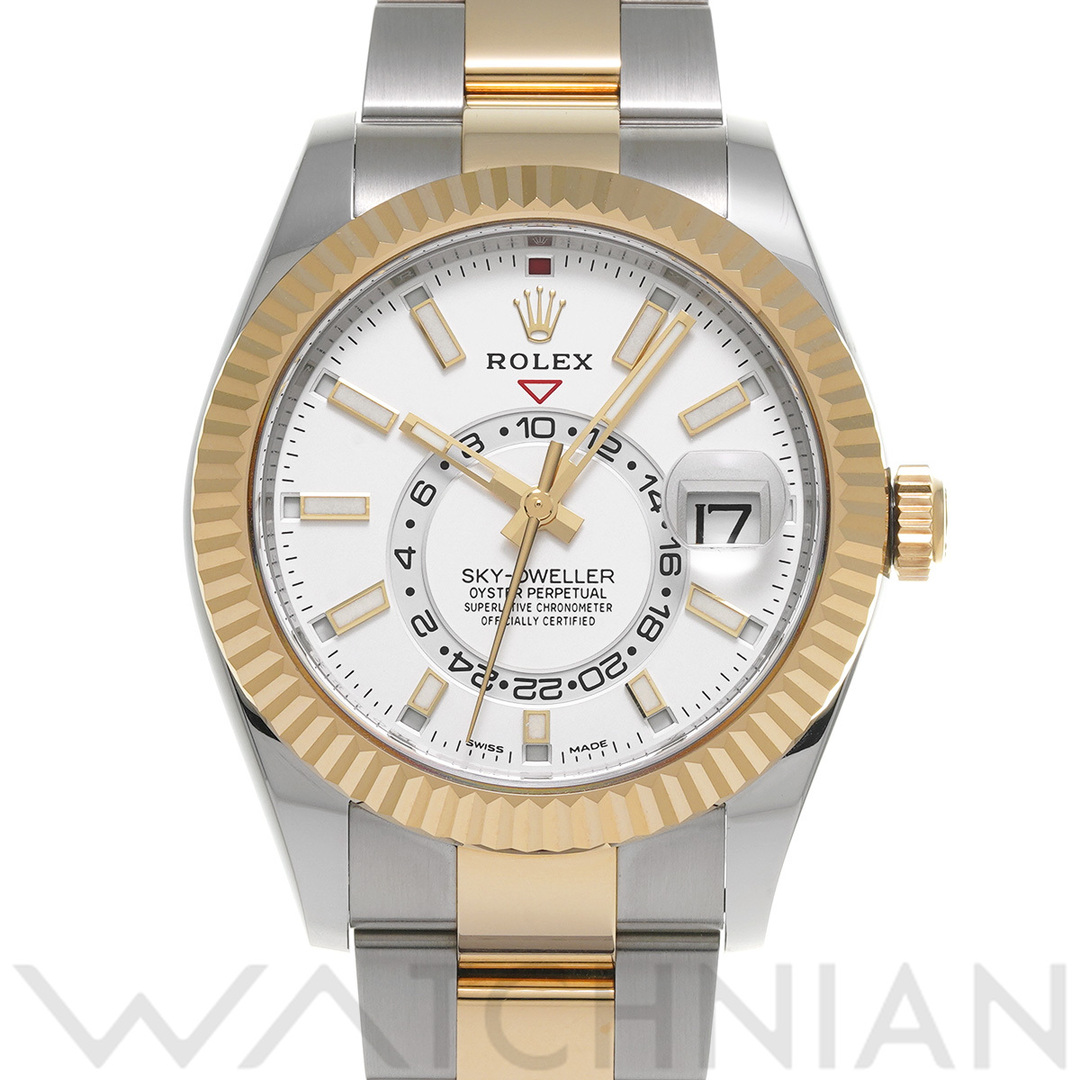 ROLEX(ロレックス)の中古 ロレックス ROLEX 326933 ランダムシリアル ホワイト メンズ 腕時計 メンズの時計(腕時計(アナログ))の商品写真