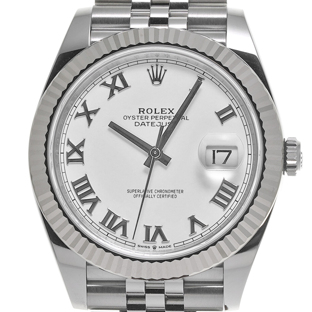 ROLEX(ロレックス)の中古 ロレックス ROLEX 126334 ランダムシリアル ホワイト メンズ 腕時計 メンズの時計(腕時計(アナログ))の商品写真