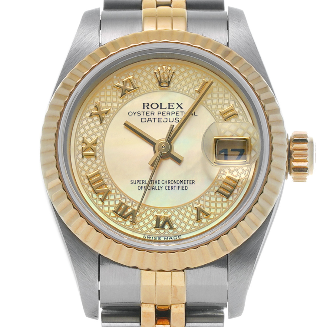 ROLEX(ロレックス)の中古 ロレックス ROLEX 79173NRD K番(2001年頃製造) イエローシェル レディース 腕時計 レディースのファッション小物(腕時計)の商品写真