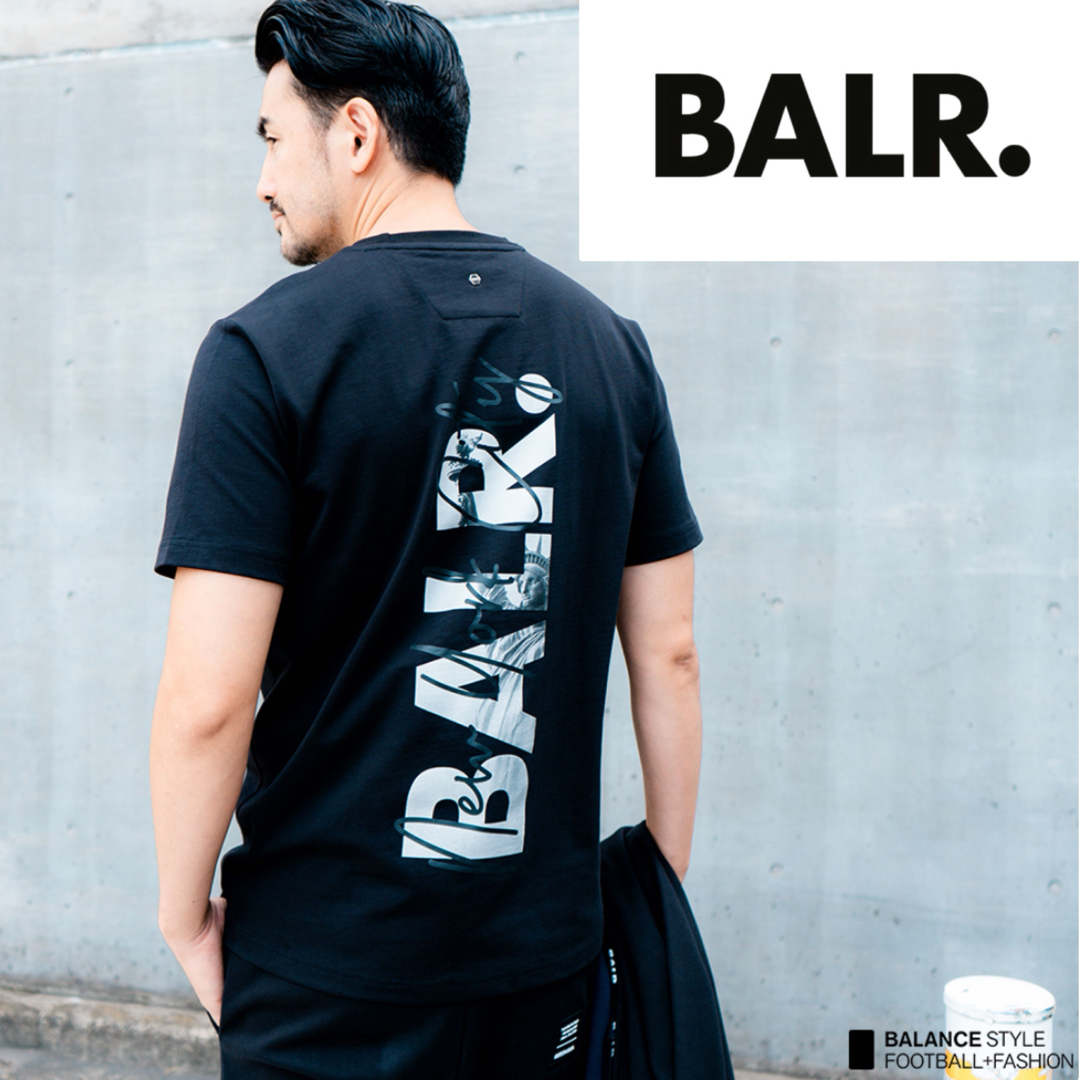 BALR. ボーラー ニューヨークシティ ロゴ tシャツ メンズのトップス(Tシャツ/カットソー(半袖/袖なし))の商品写真