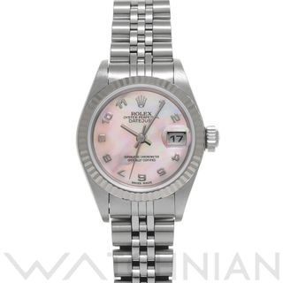 ROLEX - 中古 ロレックス ROLEX 179174NA A番(1999年頃製造) ピンクシェル レディース 腕時計