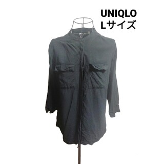 UNIQLOレディースシャツ(シャツ/ブラウス(長袖/七分))
